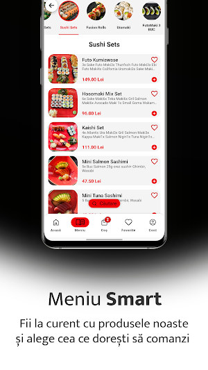 Kyo Sushi Bar Screenshot 1