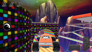 Monster Car Platform Driver Screenshot 1