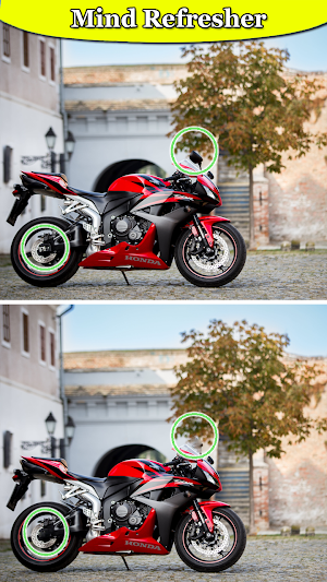 Spot Difference  CBR 250 Byke Screenshot 1