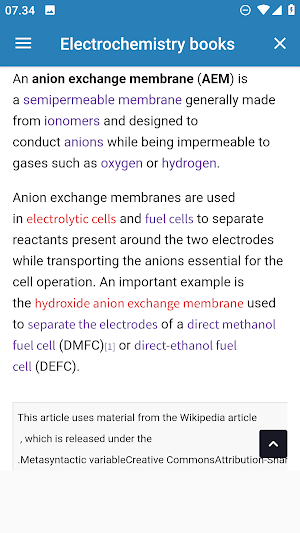 Electrochemistry Books Screenshot 1