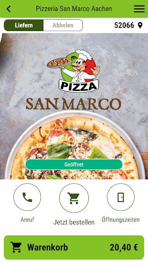 Pizzeria San Marco Aachen Screenshot 0