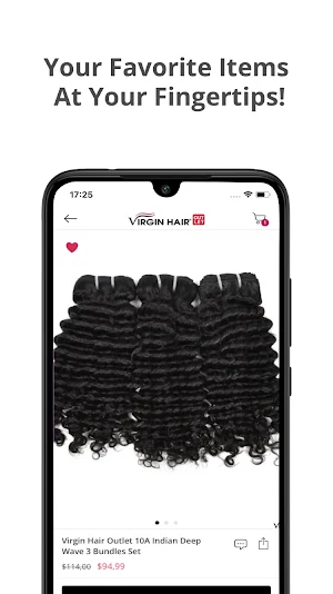 Virgin Hair Outlet Screenshot 2