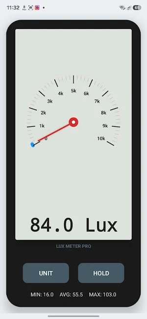 Light Luxmeter Screenshot 1