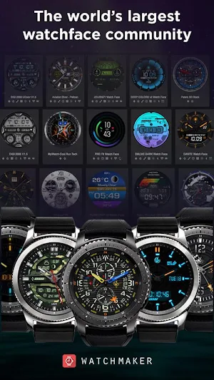 Watch Faces - WatchMaker 100,000 Faces Screenshot 1