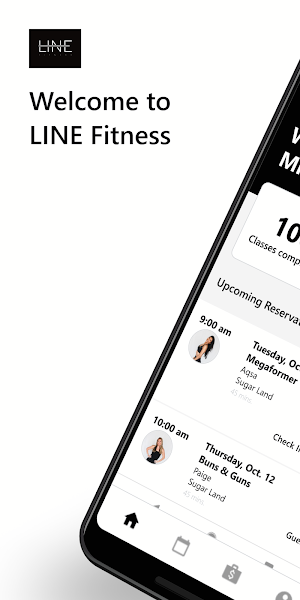 LINE Fitness Screenshot 0