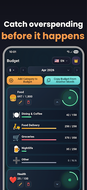 Spenzy: Budget & Expenses Screenshot 3
