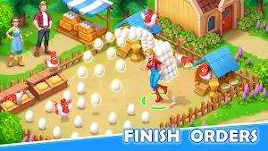 Farm Island: Build & Adventure Screenshot 1