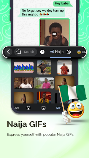DaDa: Naija & Pidgin Keyboard Screenshot 2