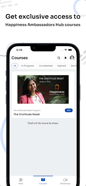 Happiness Ambassadors Hub Screenshot 2