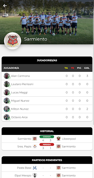 Campeonato de verano R.P Screenshot 1