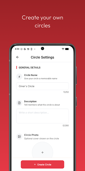 Circlez: Dating within circles Screenshot 3