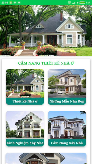 Cẩm Nang Thiết Kế Nhà Ở | Kinh Nghiệm Xây Nhà Đẹp Screenshot 1