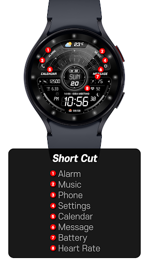 SamWatch Nova Glow Screenshot 2