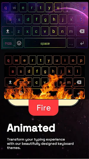 Neon LED Keyboard Screenshot 1