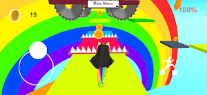 Rainbow Obby Parkour Screenshot 2