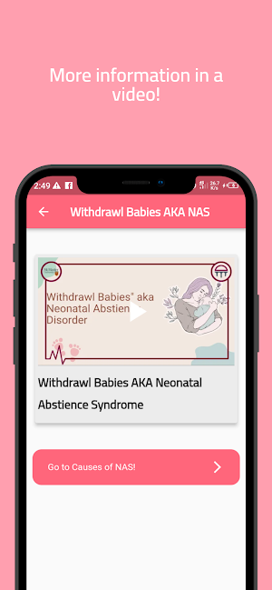 Neonatal Abstinence Syndrome Screenshot 2