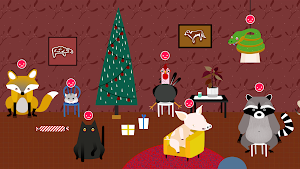Pets under the Christmas Tree Screenshot 3