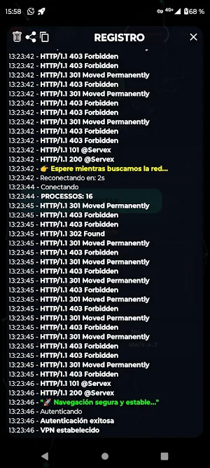 Pombe Vpn Screenshot 3