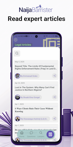 NaijaBarrister Screenshot 2