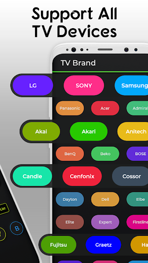 All Smart TV Remote Control - Universal TV Remote Screenshot 2