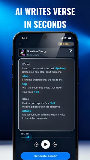 Just Flow: AI Rap Generator Screenshot 3