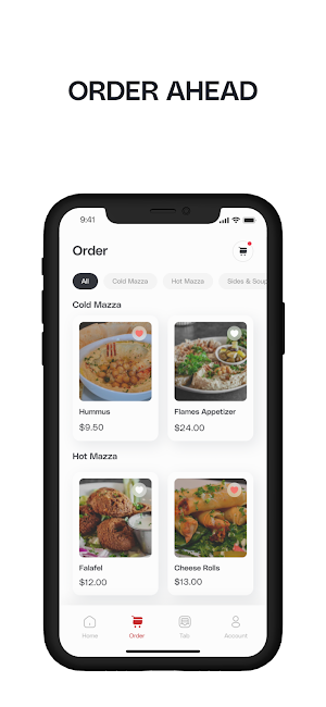 Flames Mediterranean Bar Screenshot 2
