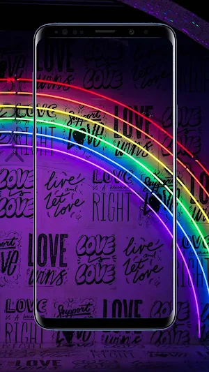 Rainbow Wallpapers and Backgro Screenshot 2