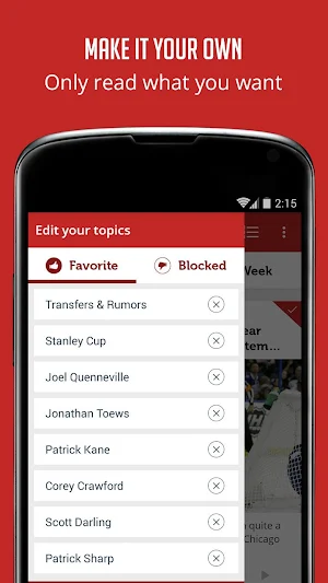 Chicago Hockey News Screenshot 1