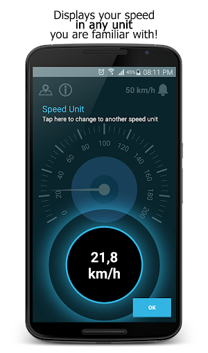 WhatSpeed: With Speeding Alarm Screenshot 0