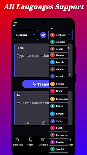Guarani Translator Screenshot 1