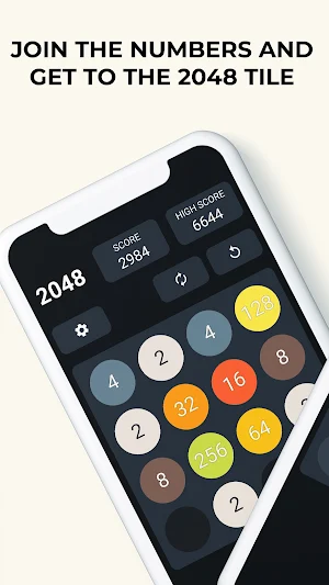 2048 Number puzzle game Screenshot 1