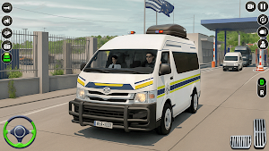 Van Driving: Mini Bus Game Screenshot 1