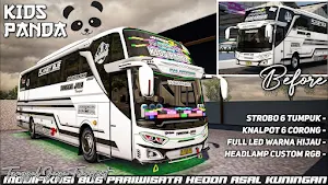 Kids Panda Basuri Simulator Screenshot 1