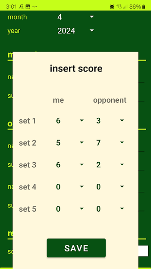 my padel diary Screenshot 3