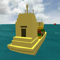 Cargo ship transport 3d game