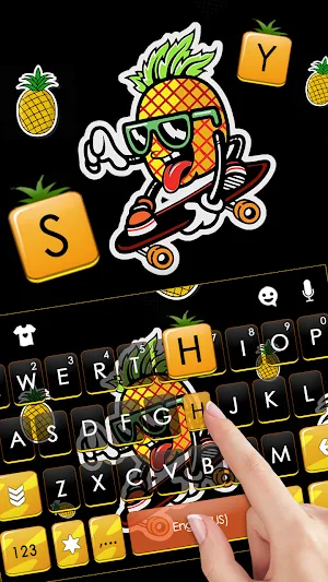 Cool Skate Pineapple Themes Screenshot 1