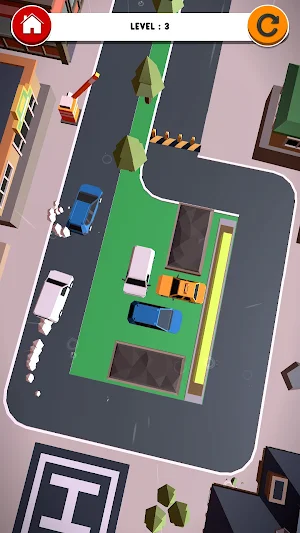 Modern Car Parking Jam Games Screenshot 0