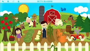 Farm Story Maker Activity Toddler Kids Game Free Screenshot 3