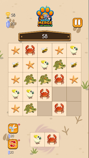 Animal Merge ：Pet Match Screenshot 2