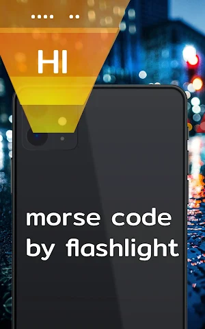 Morse Flashlight Screenshot 2