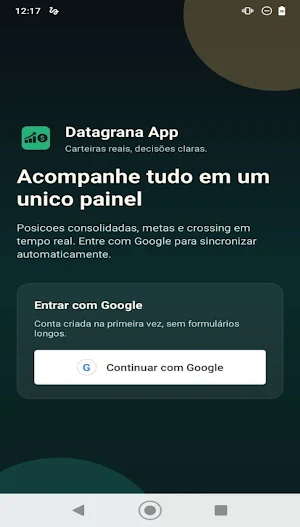 Aplicativo Datagrana Screenshot 0