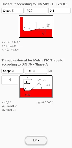 PolymApp - CNC Tolerance Screenshot 1