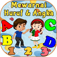 Mewarnai Huruf & Angka PAUD TK