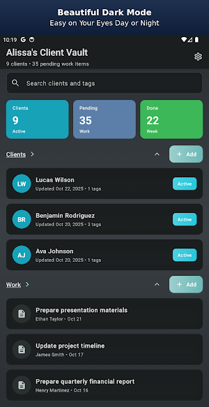 ClientVault Screenshot 1