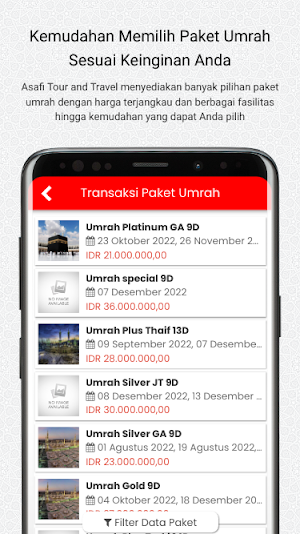 Asafi Tour and Travel Screenshot 1
