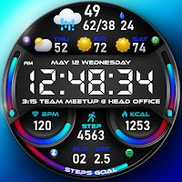 PER51 Digital Watch Face