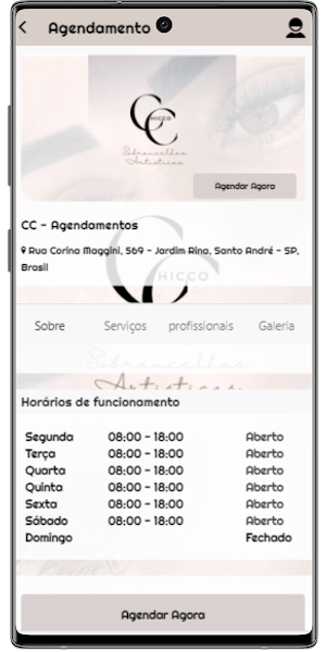 CC - Agendamentos Screenshot 1