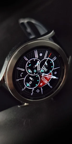 Carbon v7 - Analog Watch Face Screenshot 1