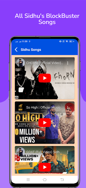 Sidhu Moose Wala App Screenshot 3