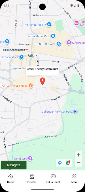Greek Theory Restaurant Screenshot 1